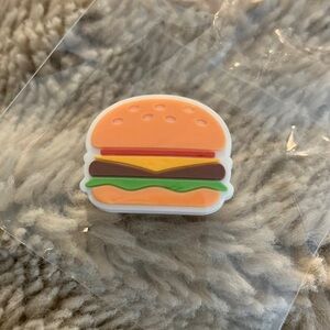 🌈 5 for $10 New in packaging Hamburger Jibbitz Charm